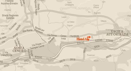 Alp Hotel Aosta Luaran gambar